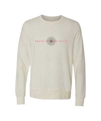 Death Cab for Cutie In Bloom Ivory Garment Dyed French Terry Pullover Crewneck Sweatshirt $18.50 Sweatshirts