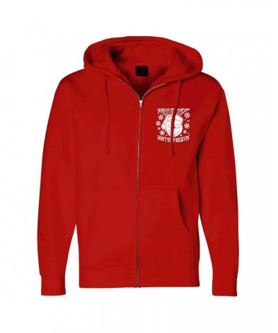 Journey Don't Stop Believin' Santa Zip Hoodie $22.75 Sweatshirts