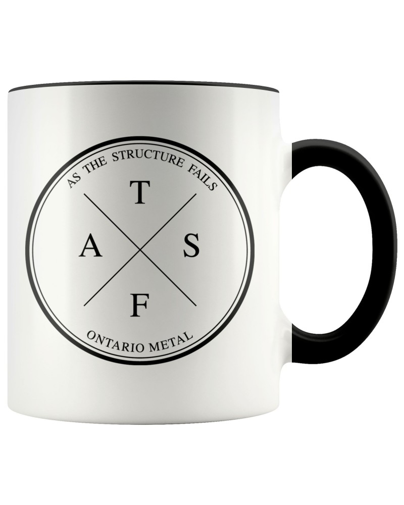 As The Structure Fails Ontario Metal Mug $5.55 Drinkware