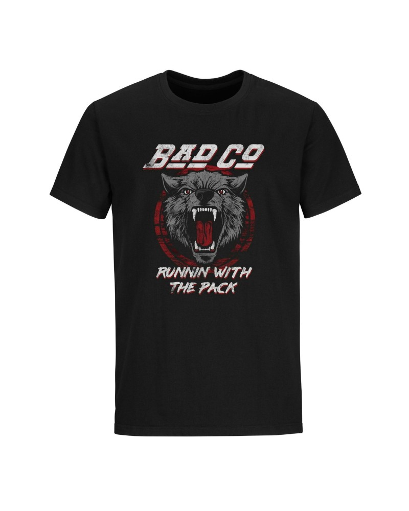 Bad Company Runnin' With The Pack Wolf T-Shirt $9.60 Shirts