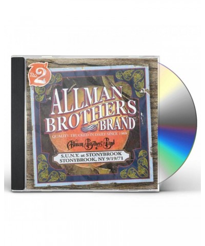 Allman Brothers Band SUNY AT STONYBROOK 9/19/71 (LIVE) CD $8.60 CD