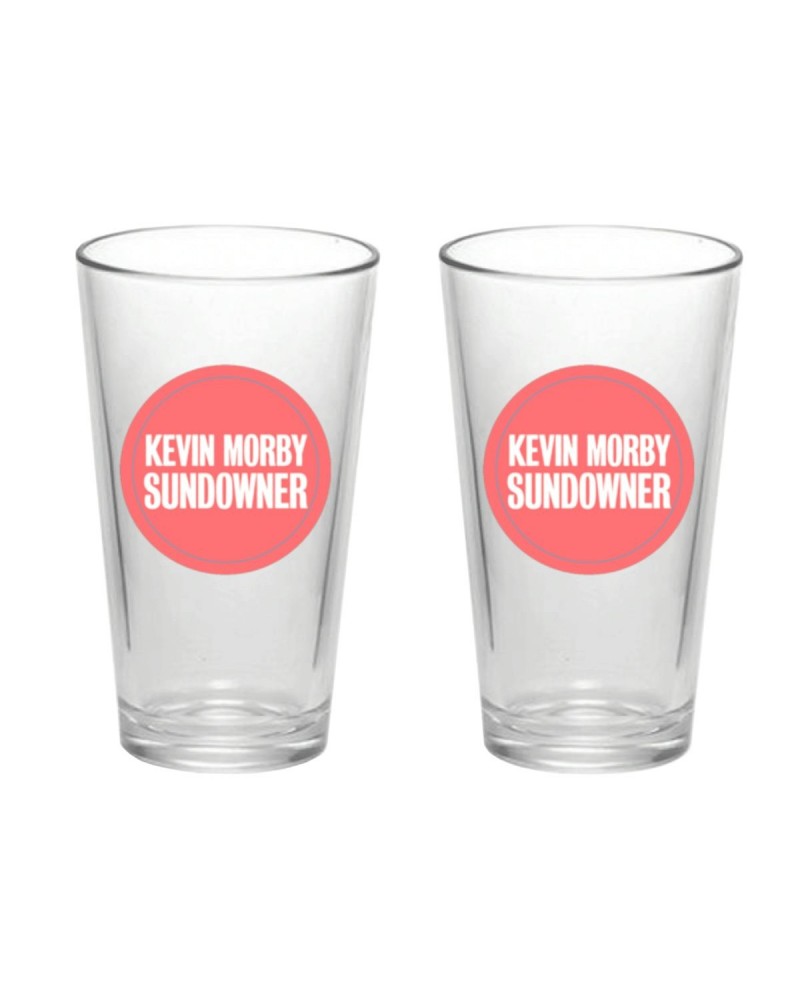 Kevin Morby Sundowner Pint Glass Set $6.20 Drinkware