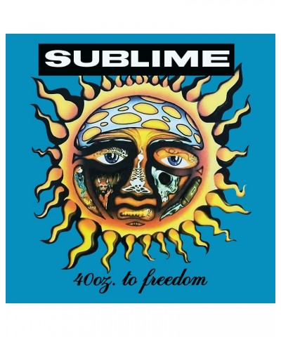 Sublime T-Shirt | 40 Oz. To Freedom Aqua Tie Dye Shirt $12.13 Shirts