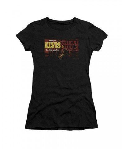 Elvis Presley Juniors Shirt | FROM ELVIS IN MEMPHIS Juniors T Shirt $7.02 Shirts