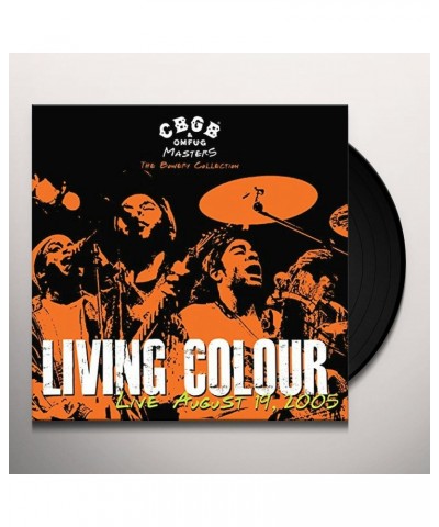 Living Colour CBGB OMFUG MASTERS: AUGUST 19 2005 BOWERY Vinyl Record $9.90 Vinyl