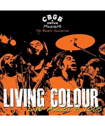 Living Colour CBGB OMFUG MASTERS: AUGUST 19 2005 BOWERY Vinyl Record $9.90 Vinyl