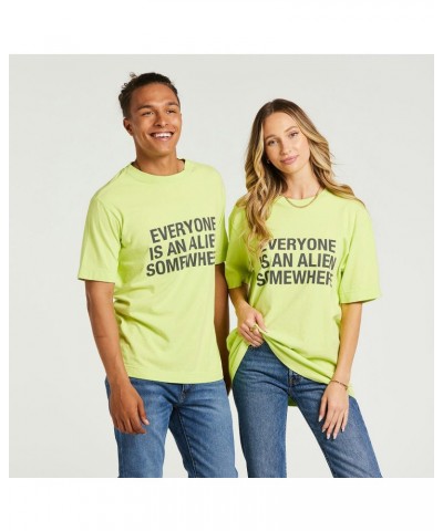 Coldplay EVERYONE IS AN ALIEN SOMEWHERE - GREEN TEE $19.35 Shirts