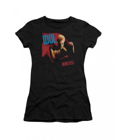 Billy Idol Juniors Shirt | REBEL YELL Juniors T Shirt $6.00 Shirts