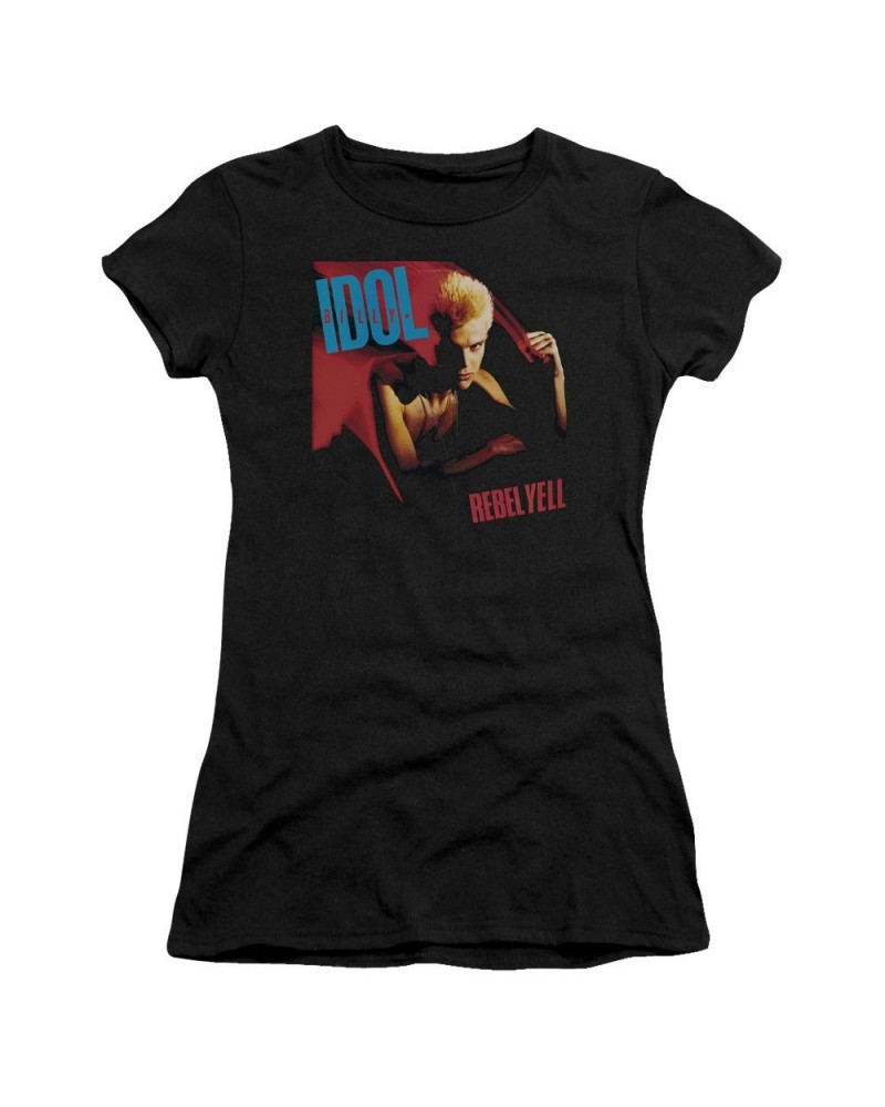 Billy Idol Juniors Shirt | REBEL YELL Juniors T Shirt $6.00 Shirts