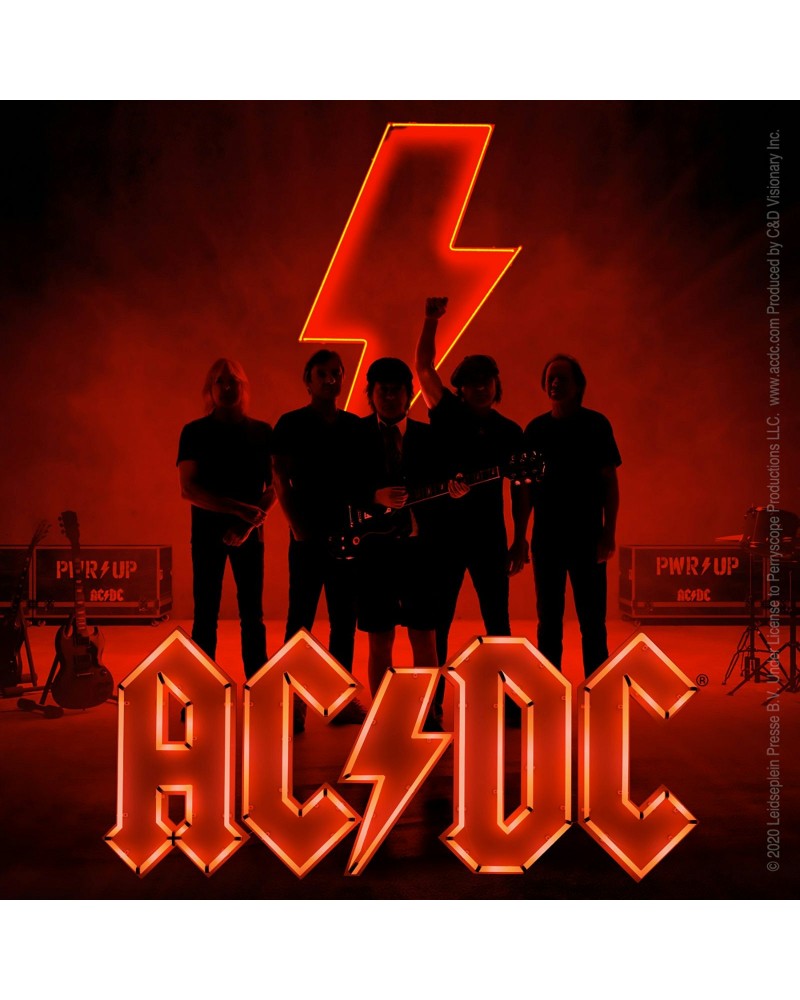 AC/DC PWR UP 4"x4" Sticker $1.13 Accessories