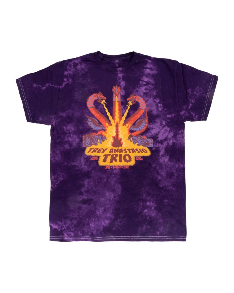 Phish Trey Anastasio Trio Denver 2023 Tee - Hydra $19.60 Shirts