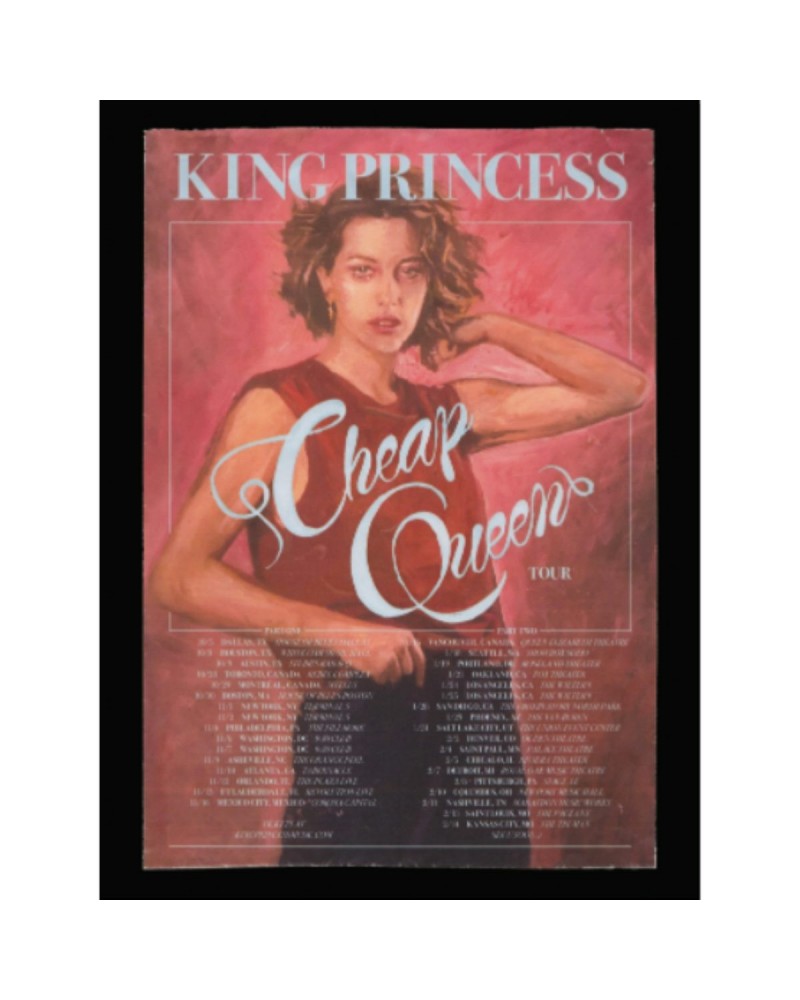 King Princess 2019 Tour Poster $8.20 Decor