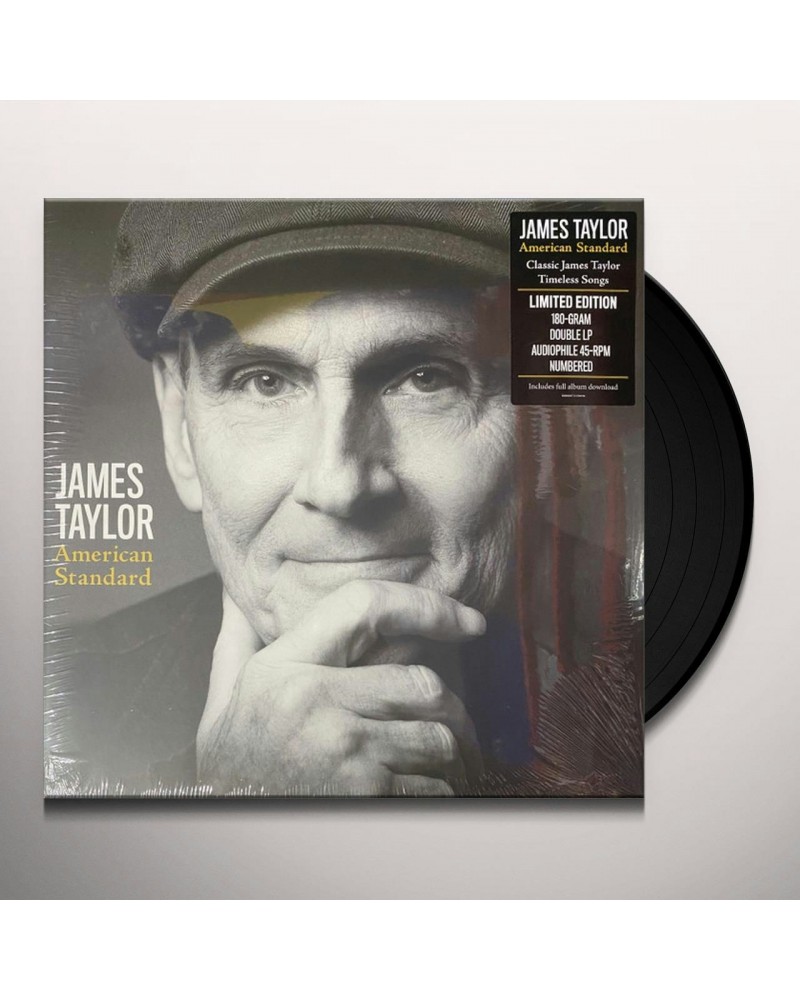 James Taylor AMERICAN STANDARD (2LP) Vinyl Record $15.98 Vinyl