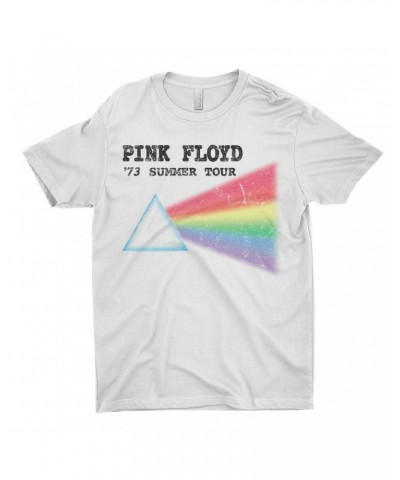 Pink Floyd T-Shirt | Summer Tour '73 Distressed Shirt $11.23 Shirts