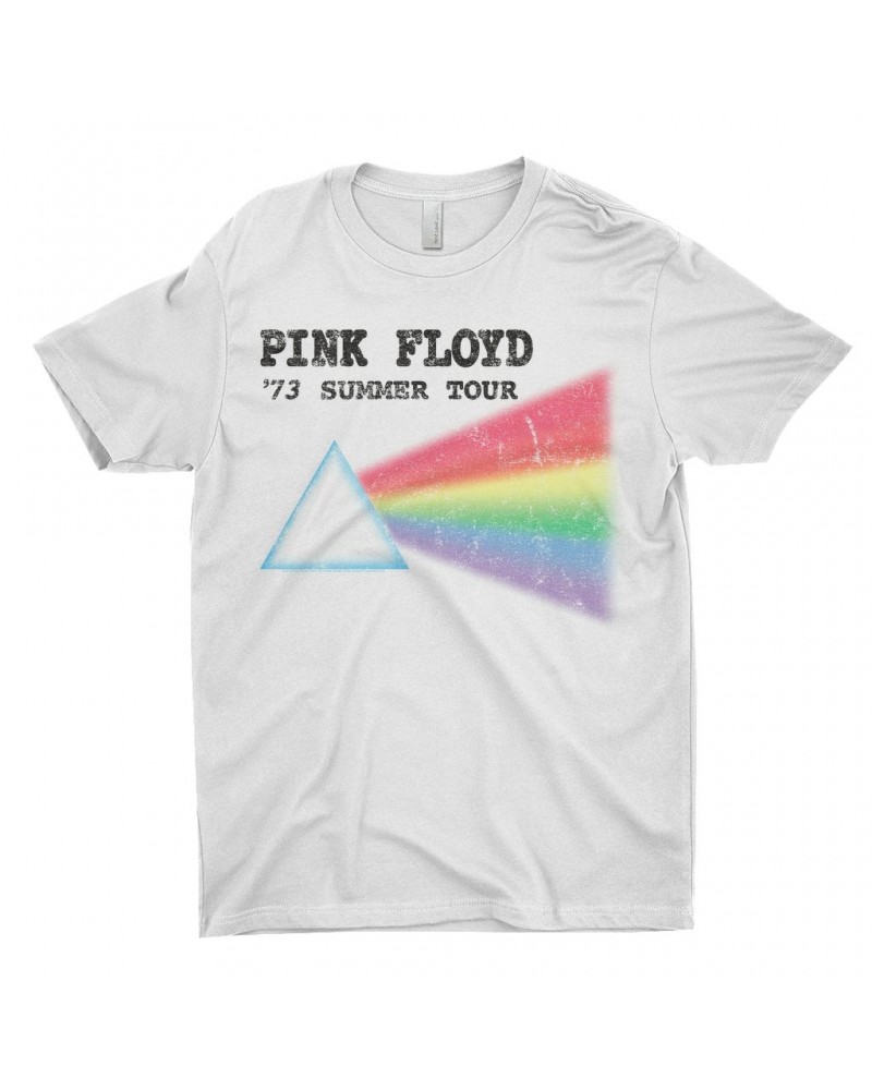 Pink Floyd T-Shirt | Summer Tour '73 Distressed Shirt $11.23 Shirts