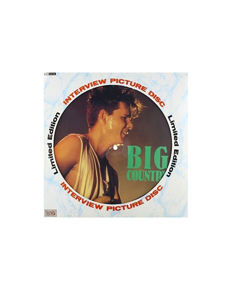 Big Country 80'S INTERVIEW Vinyl Record $4.04 Vinyl