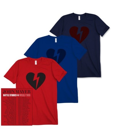 John Mayer 2010 Battle Studies US Tour T-Shirt $12.60 Shirts