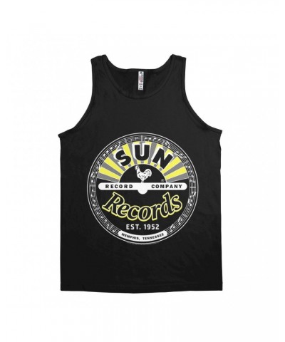 Sun Records Unisex Tank Top | Sunshine Yellow 1952 Logo Shirt $9.23 Shirts