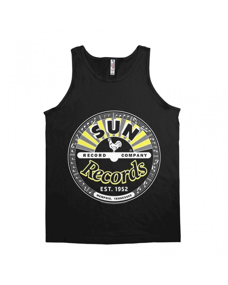 Sun Records Unisex Tank Top | Sunshine Yellow 1952 Logo Shirt $9.23 Shirts