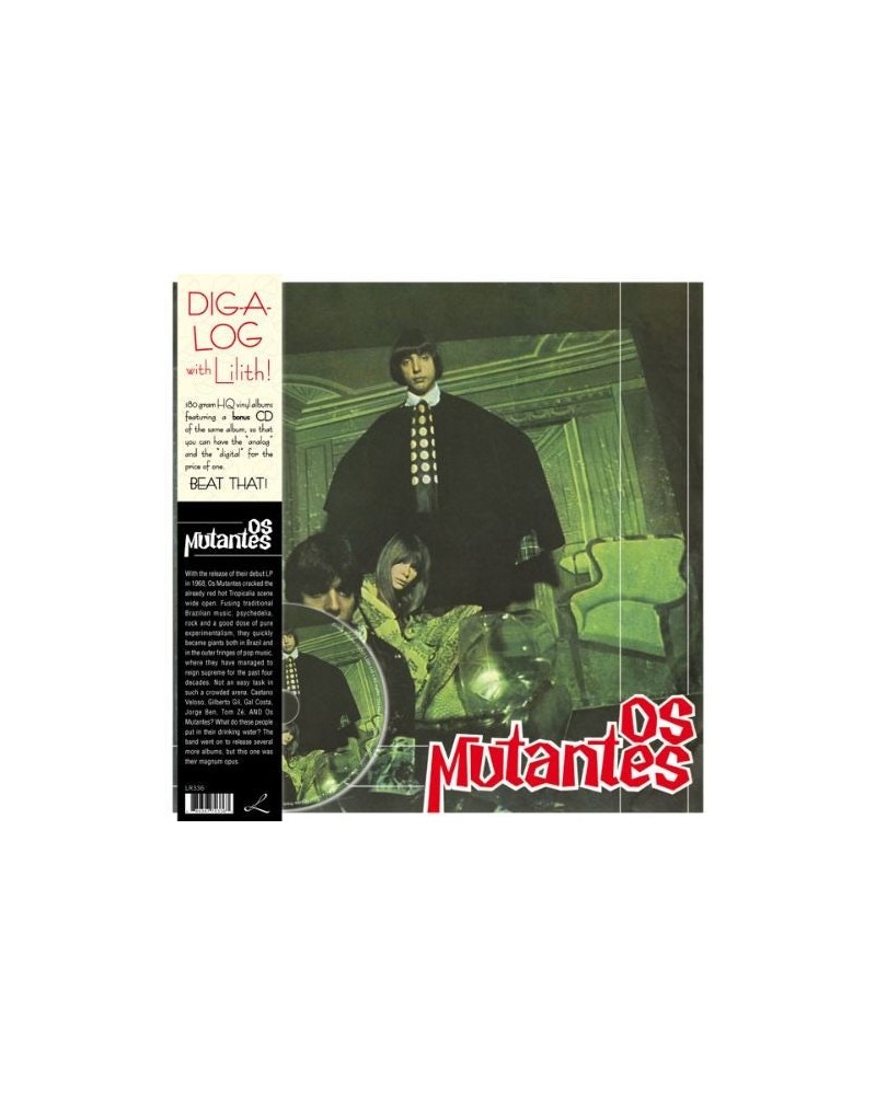 Os Mutantes (LP/CD) Vinyl Record $13.60 Vinyl