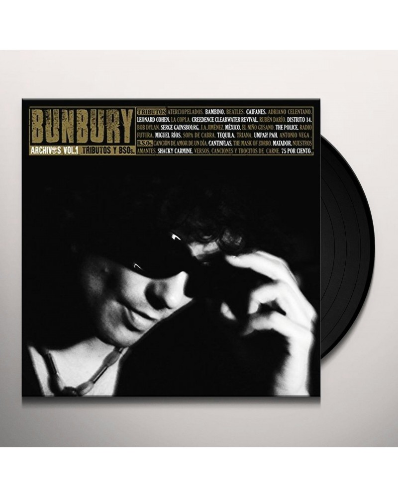 Bunbury ARCHIVOS VOL 1: TRIBUTOS Y BSOS Vinyl Record $21.76 Vinyl