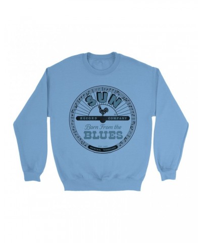 Sun Records Sweatshirt | Memphis Tennessee Born From The Blues Sweatshirt $7.79 Sweatshirts