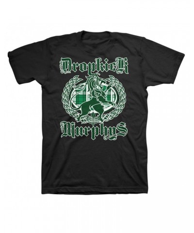 Dropkick Murphys Plaid Lion Tee (Black) $11.76 Shirts