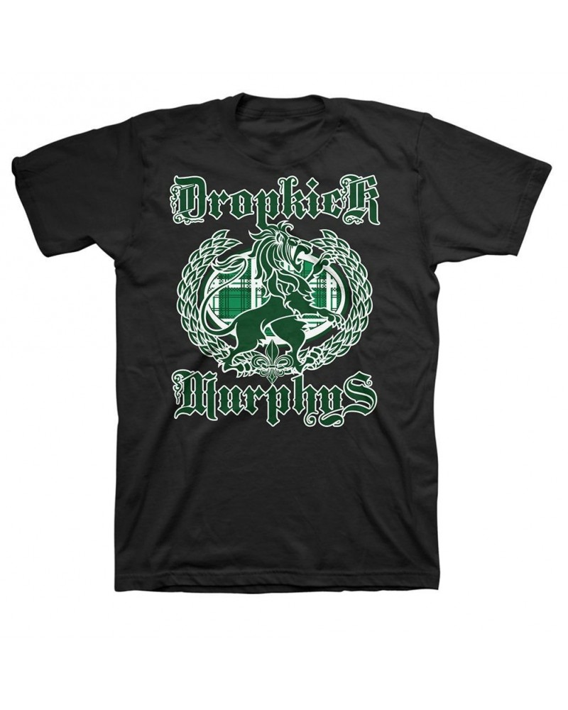 Dropkick Murphys Plaid Lion Tee (Black) $11.76 Shirts