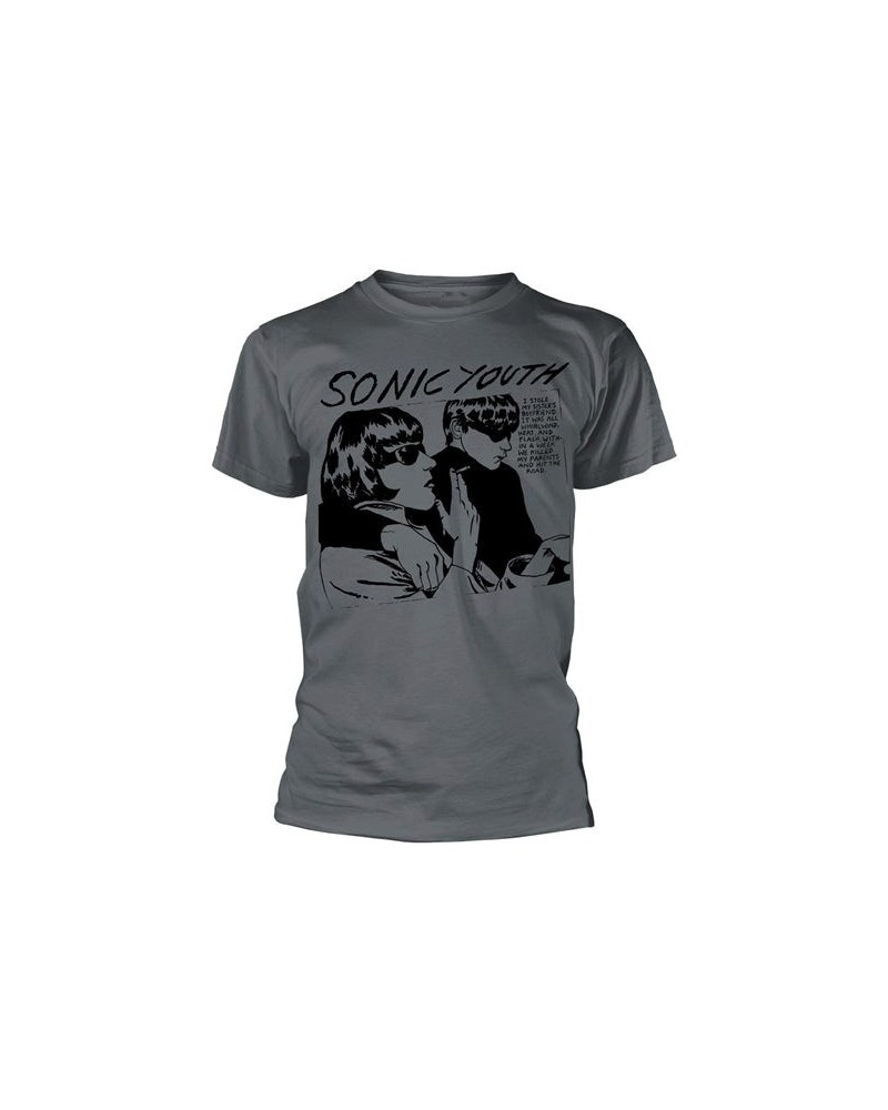 Sonic Youth T-Shirt - Goo Album Cover (Charcoal) $8.96 Kids