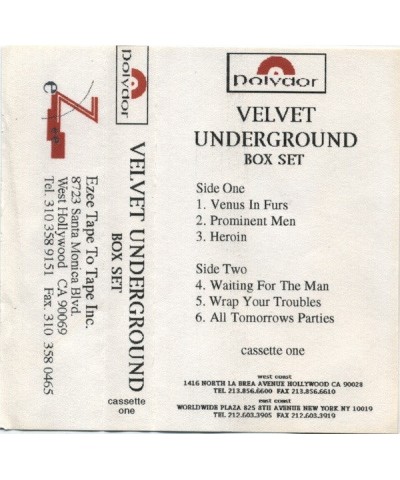 The Velvet Underground LIVE 1969 Vinyl Record $6.91 Vinyl