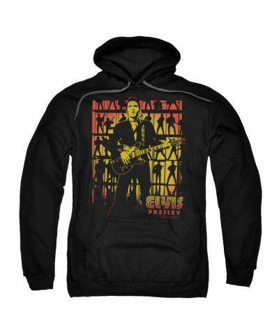 Elvis Presley Hoodie | COMEBACK SPOTLIGHT Pull-Over Sweatshirt $14.40 Sweatshirts