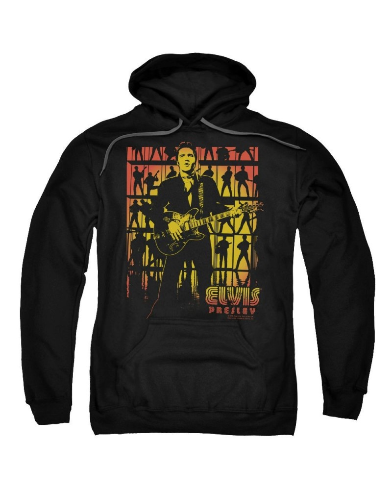 Elvis Presley Hoodie | COMEBACK SPOTLIGHT Pull-Over Sweatshirt $14.40 Sweatshirts