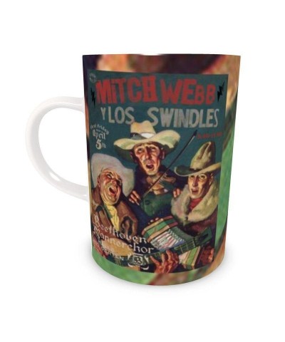 Live Show Poster Series (10 of 12) by H. Michael Karshis | Mitch Webb and the Swindles | Tall Bone China Mug $12.80 Decor