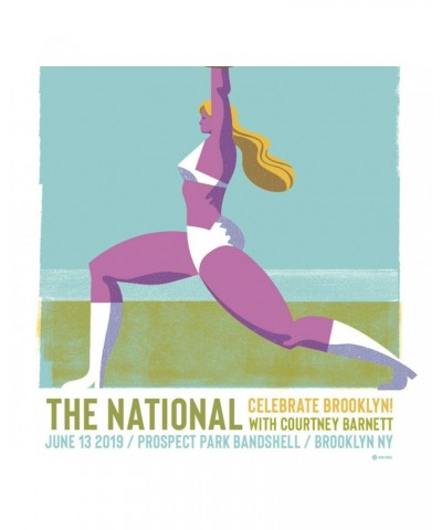 The National Brooklyn Prospect Park Poster June 13 2019 $9.60 Decor