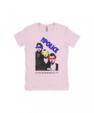 The Police Ladies' Boyfriend T-Shirt | The Trio 1983 Concert Shirt $11.98 Shirts