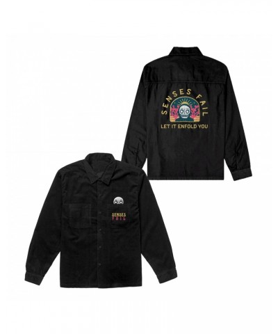 Senses Fail Let It Enfold You Black Corduroy Jacket $37.60 Outerwear