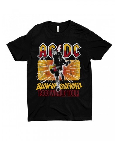 AC/DC T-Shirt | Blow Up Your Video 1988 World Tour Shirt $9.48 Shirts