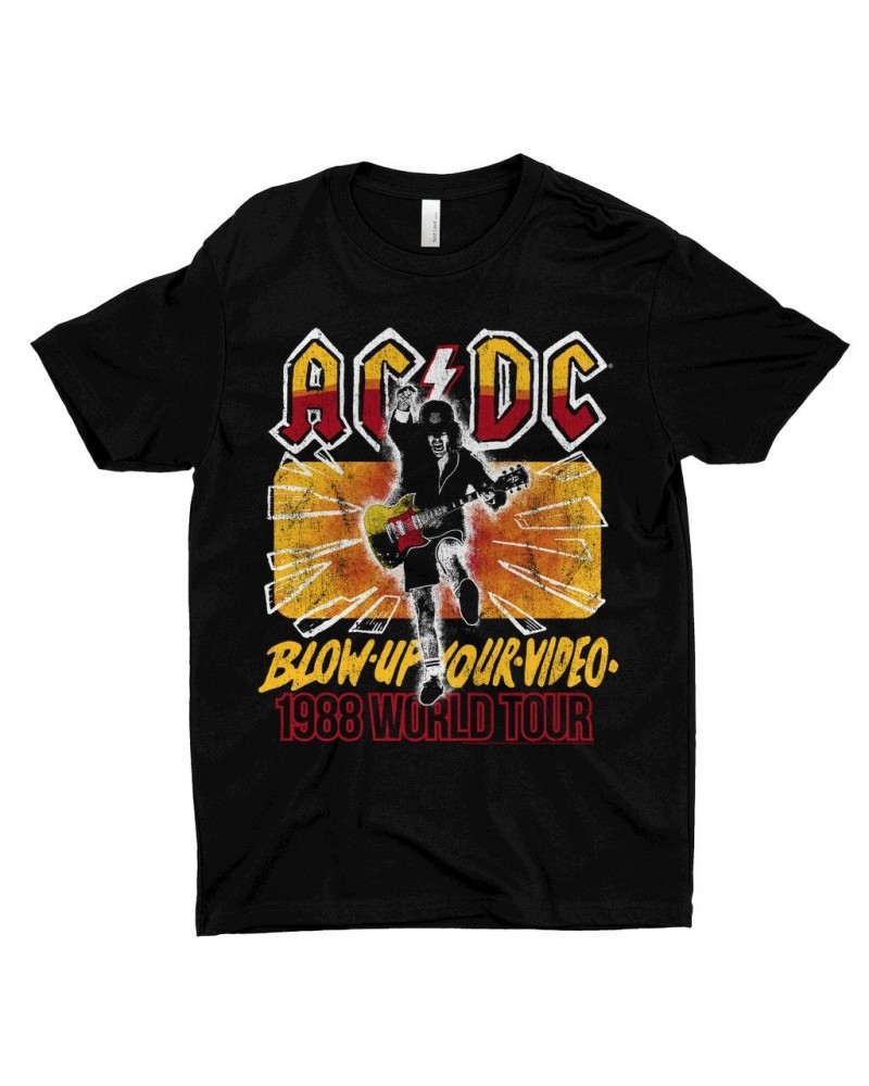 AC/DC T-Shirt | Blow Up Your Video 1988 World Tour Shirt $9.48 Shirts