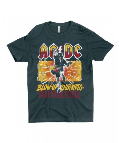 AC/DC T-Shirt | Blow Up Your Video 1988 World Tour Shirt $9.48 Shirts