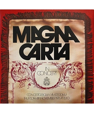 Magna Carta IN CONCERT CD $5.20 CD