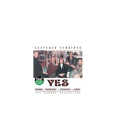 Yes EXTENDED VERSIONS CD $2.86 CD