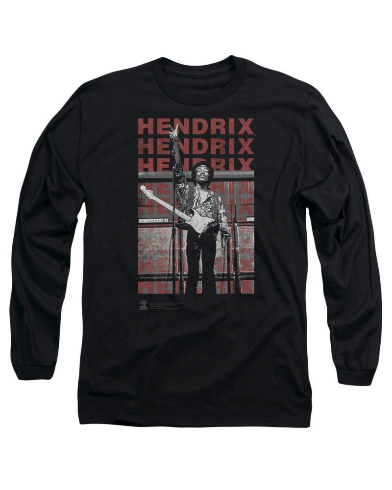 Jimi Hendrix Give It All Long Sleeve T-Shirt $14.00 Shirts