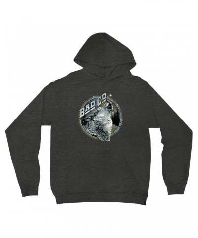 Bad Company Hoodie | Wolf Pack Tour 1976 Distressed Hoodie $15.18 Sweatshirts