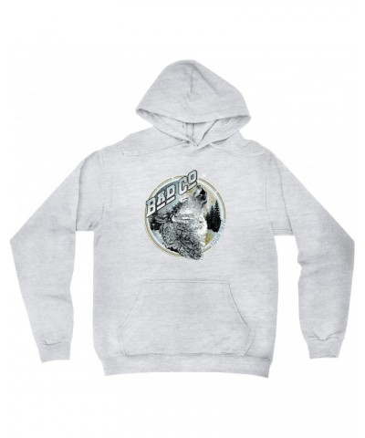 Bad Company Hoodie | Wolf Pack Tour 1976 Distressed Hoodie $15.18 Sweatshirts