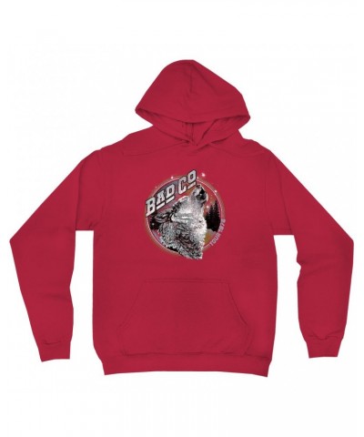 Bad Company Hoodie | Wolf Pack Tour 1976 Distressed Hoodie $15.18 Sweatshirts