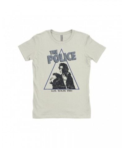 The Police Ladies' Boyfriend T-Shirt | Zenyatta Mondatta 1981 U.S. Tour Shirt $9.48 Shirts