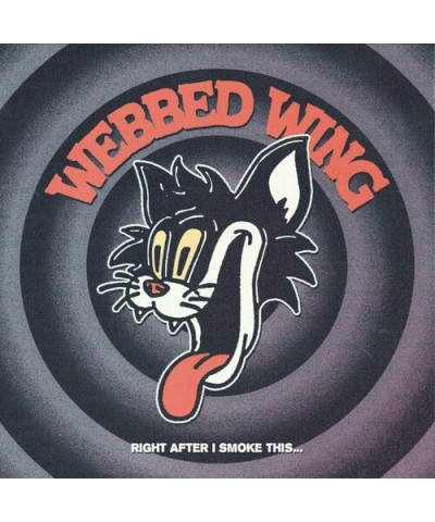 Webbed Wing RIGHT AFTER I SMOKE THIS - RED Vinyl Record $6.50 Vinyl