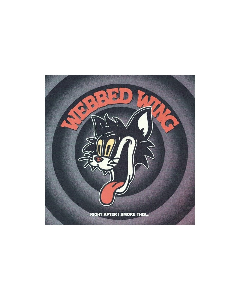 Webbed Wing RIGHT AFTER I SMOKE THIS - RED Vinyl Record $6.50 Vinyl