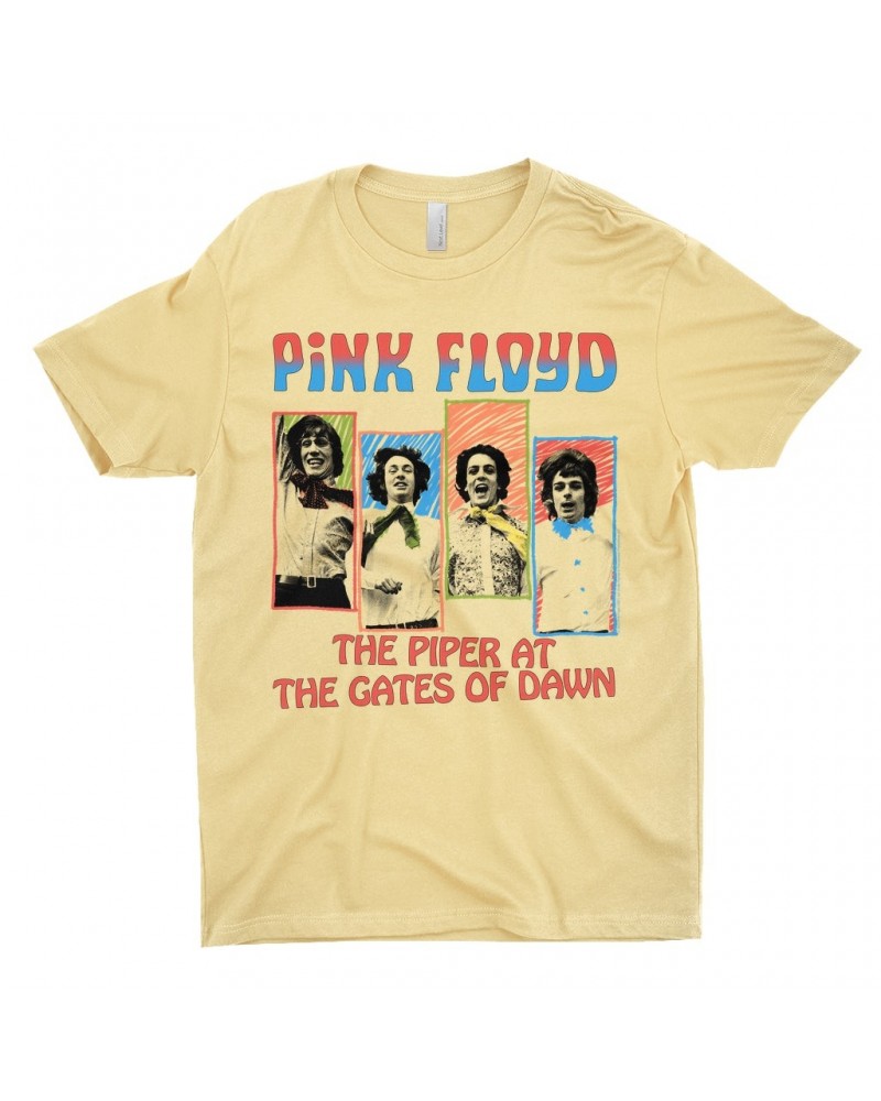 Pink Floyd T-Shirt | Piper At The Gates Of Dawn Jump Shirt $11.98 Shirts