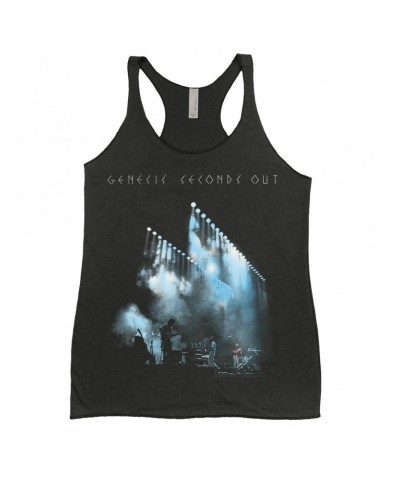 Genesis Ladies' Tank Top | Seconds Out Album Image Shirt $11.58 Shirts